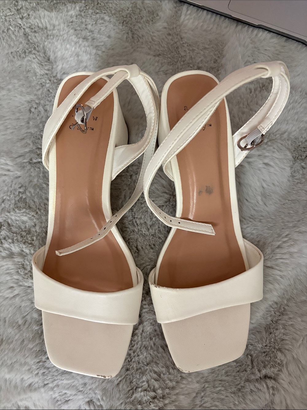 White Strappy Women's Sandals
